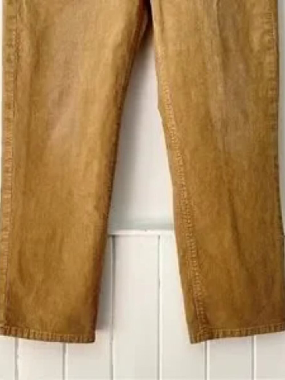 American Eagle Mom Stretch Corduroy Straight Leg High Rise Jeans Reg Size 8 - Picture 3 of 12